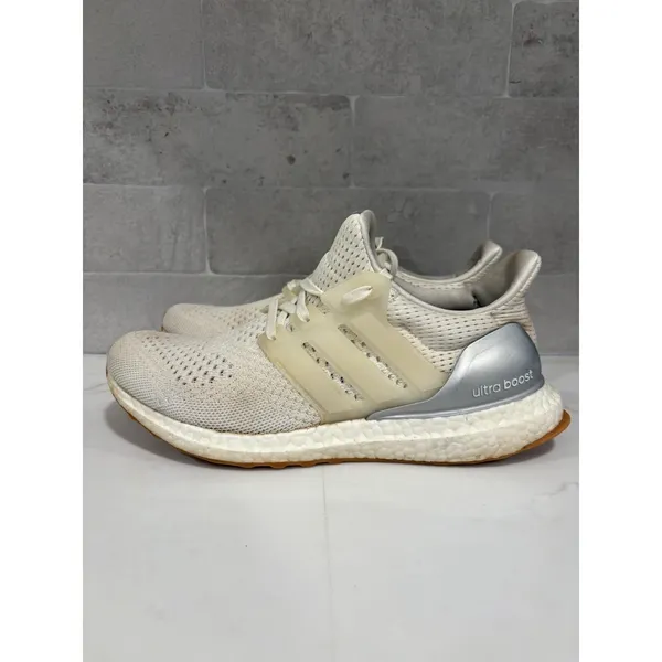 Adidas Womens Ultraboost 1.0 Off White Running Shoes Sneakers Size 8 - Image 2