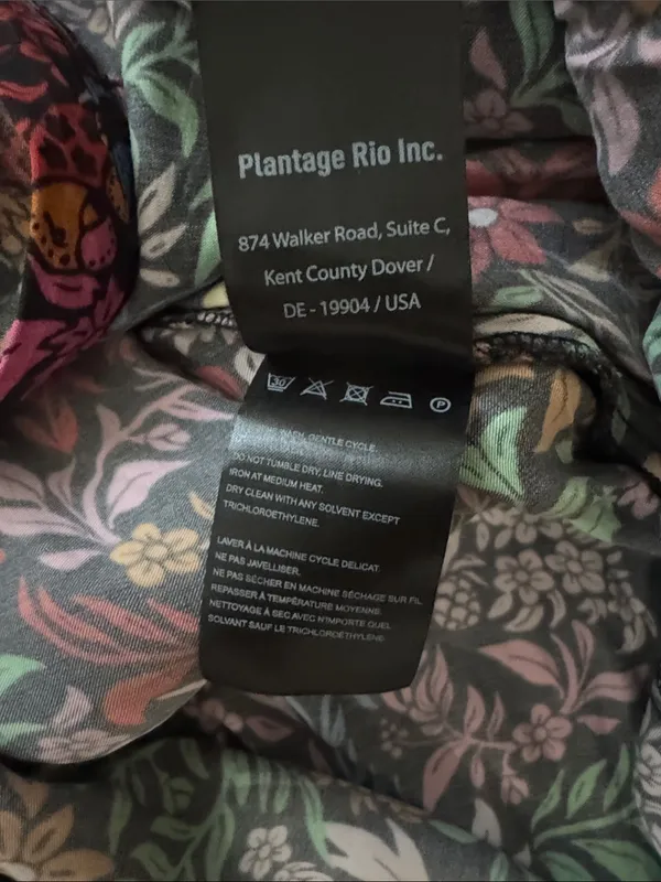 FARM Rio Tropical Garden Midi Dress V-Neck Viscose Size Large Retail $275🌺 - Image 13
