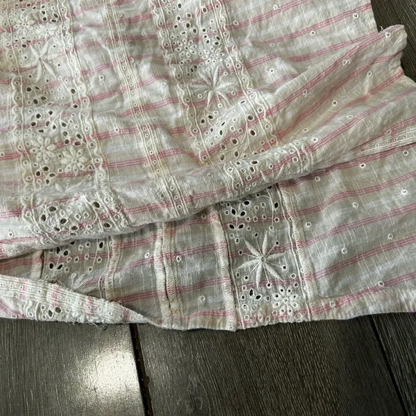 Rare Loveshackfancy Pink Isla Midi Embroidered Boho Dress - Image 14