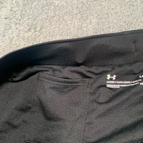 Under Armour Women's Black and White Athletic Shorts - Image 7