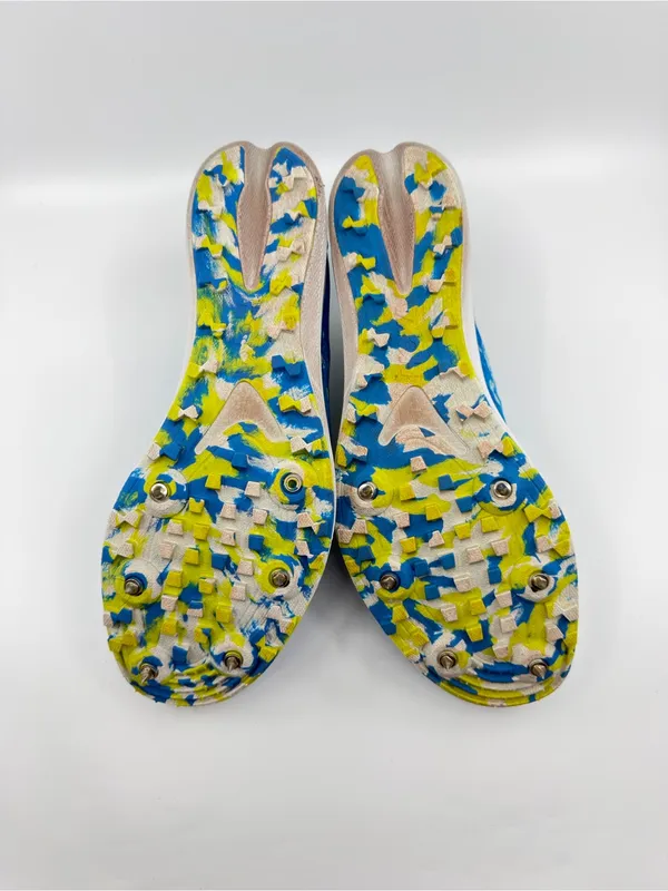 Hoka Crescendo XC racing shoes in the "Diva Blue / Evening Primrose" SZ 10.5 - Image 9