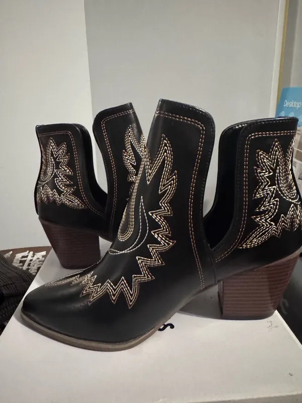 J. Adams Cowgirl / Cowboy Booties - Image 4