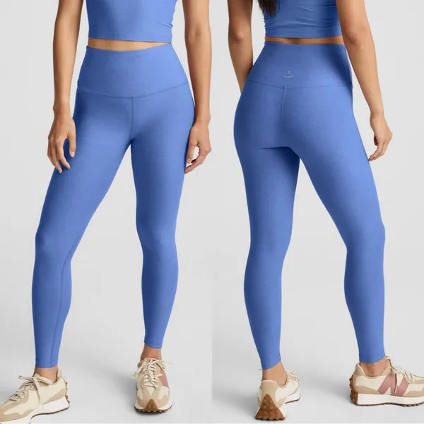 Beyond Yoga Spacedye Caught In The Midi High Waisted Legging in Purple L - Image 2