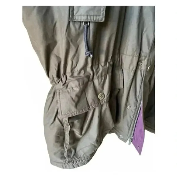 Columbia Sportwear Olive Unisex Insulated Hooded Lagenlook Jacket SZ L - Image 3