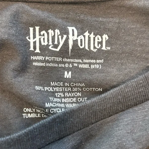 Harry Potter M NWT I Solemnly Swear Marauders Map Gray Tee Graphic Whimsigoth - Image 6