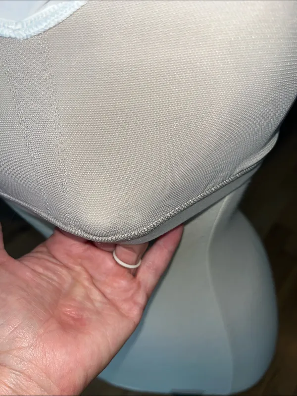 Lululemon Athletic Align Padded Bra Shelf Tank Top Off White - Image 8