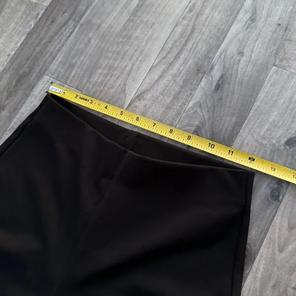 H&M Black High Waisted Flared Bootcut Leggings Size Small NWT - Image 3
