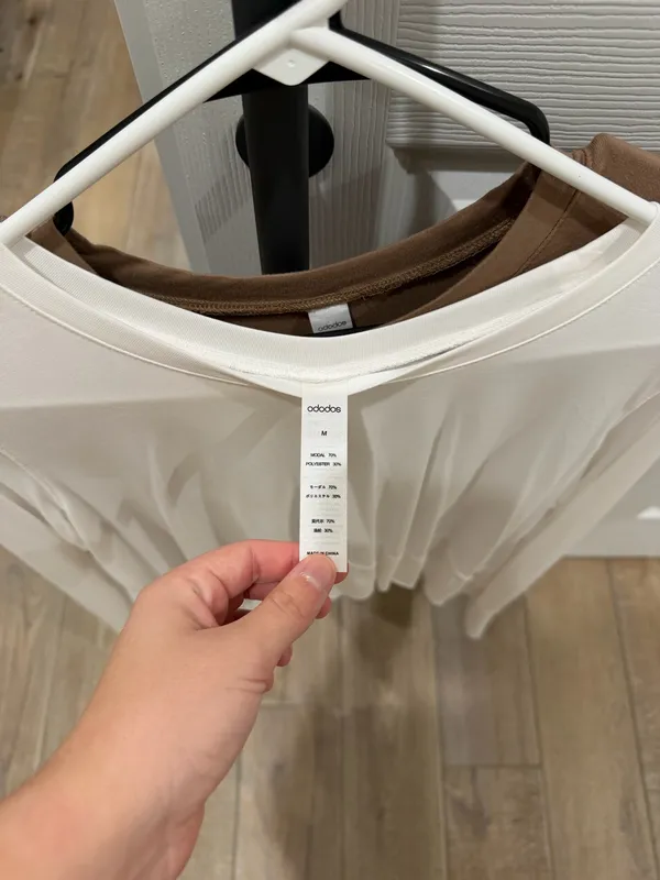 Tee White Size M - Image 2
