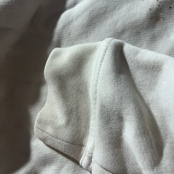 Nike White Hoodie with Gold Logo #342 - Image 5
