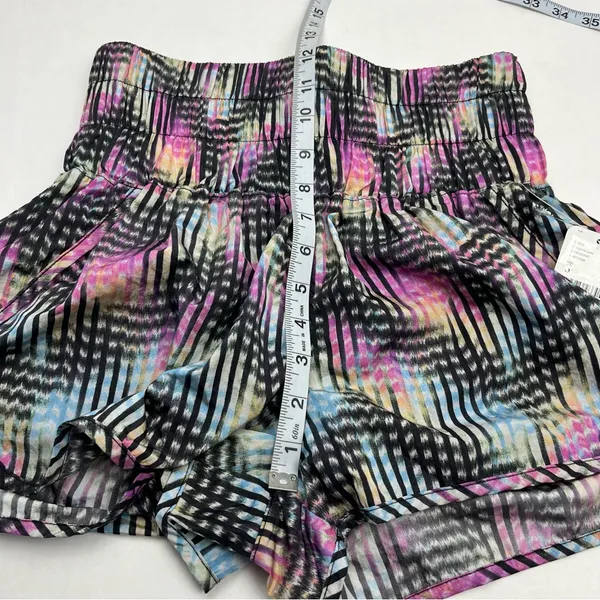 FREE PEOPLE FP‎ Movement The Way Home Short Euphoria Print Womens Size Small NEW - Image 11