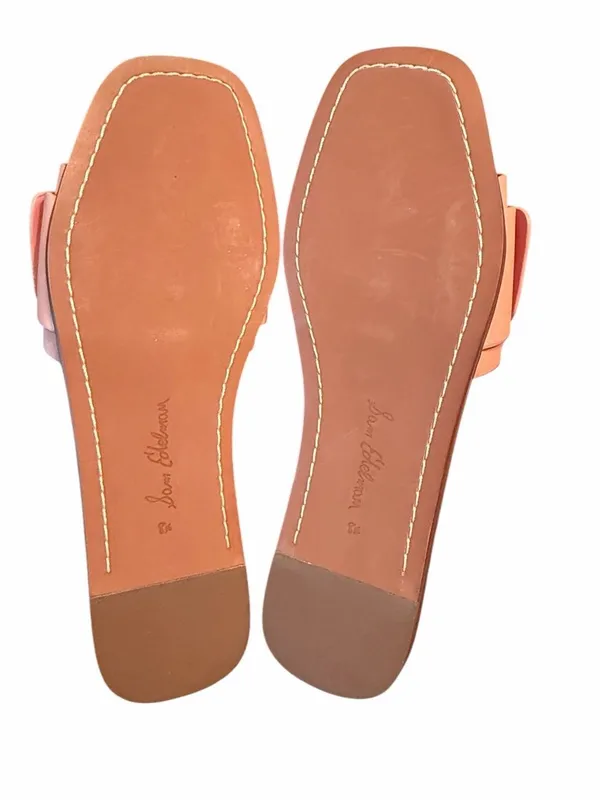 Sam Edelman Rose Pink Slip on Leather Sandals (Size 8.5M) - Image 7