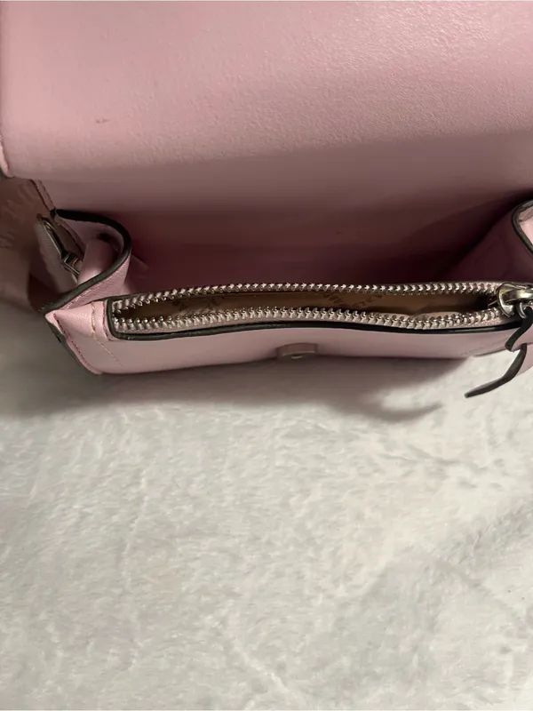 Steve Madden Light Pink Crossbody Bag with Logo - Image 3