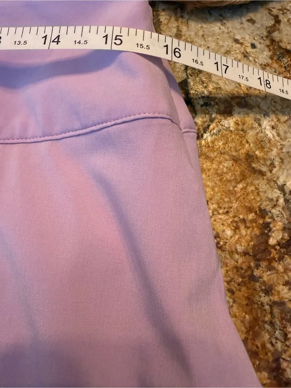 New Calia lavender Pleated Skort Skirt Size 10 L Pickleball Golf Tennis NWT - Image 9
