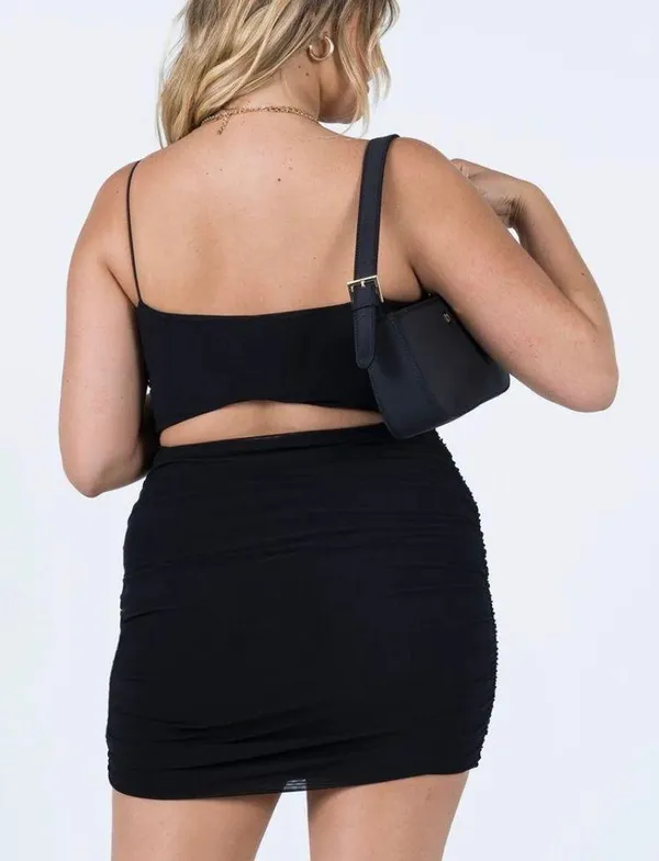 Princess Polly Holloway Wishes Mini Dress Black - Image 2