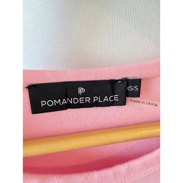 Pomander Place T-Shirt Dress Womens Pink XS/S - Image 3