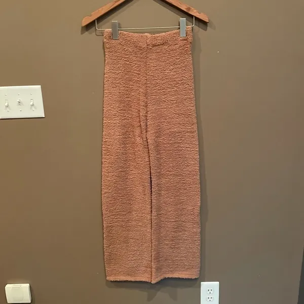 NWT Morrisday Kimmy Wide Leg Pants Brown Side‎ Medium SOFT - Image 5