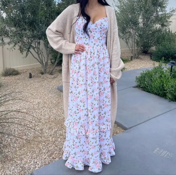 West of Melrose floral maxi dress - Image 3