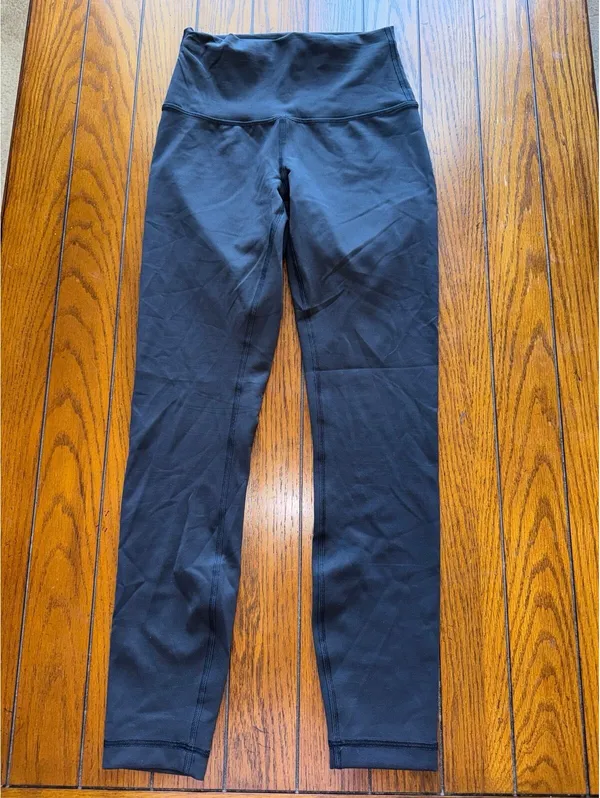 Lululemon Wunder Train High Rise 25” Black Size 4 NWOT - Image 2