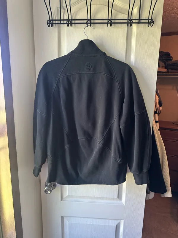 Black Lululemon Scuba Half-Zip - Image 5