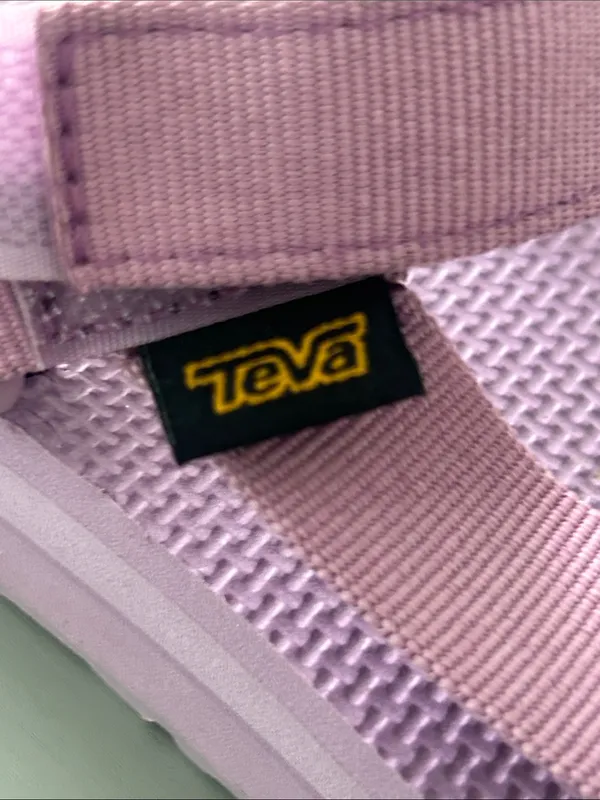 Teva Lavender Platform Strappy Sandals - Image 2