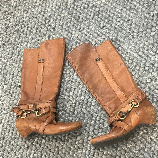 Miss Sixty Women's Adrian High Shaft Boot in Brown Size 38 - Image 2