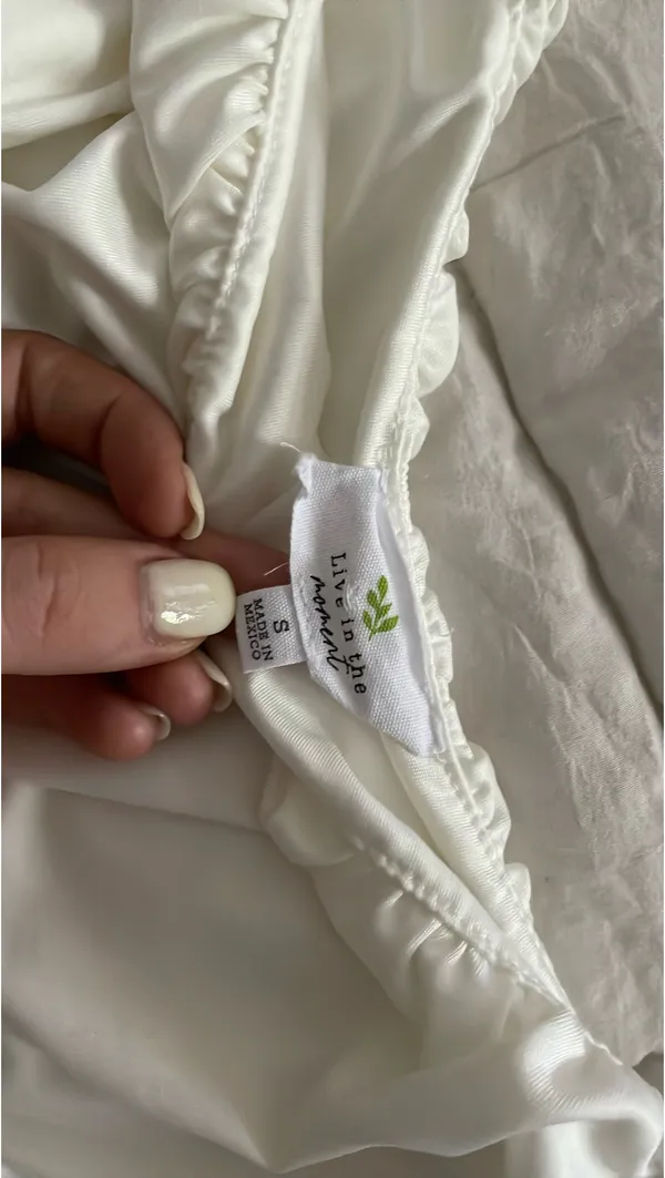Live in the Moment Bodysuit White - Image 3