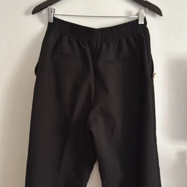 Zara High Rise Trousers Gold Hardware EUC - Image 3