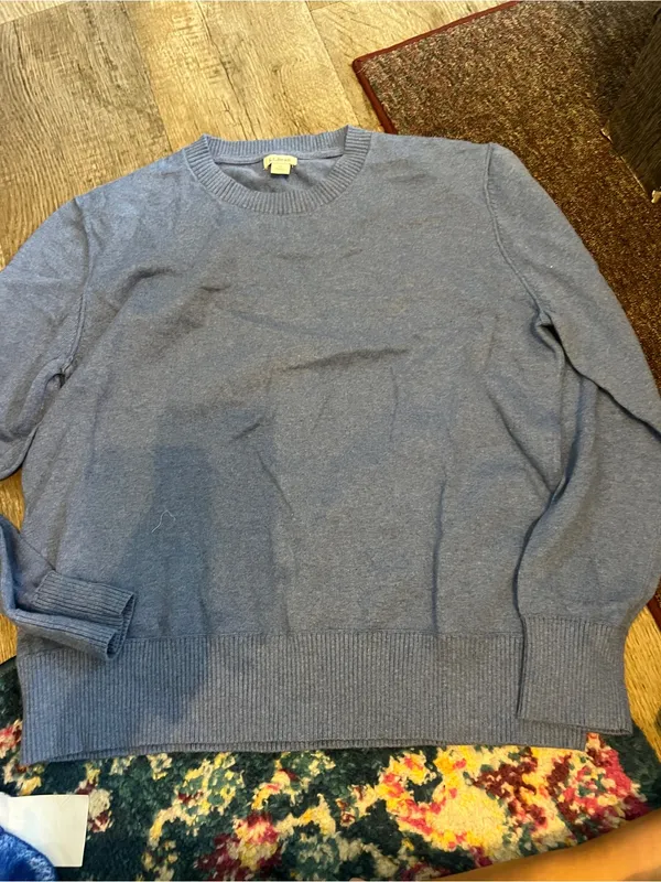 Ll bean blue sweater size M Size M - Image 2