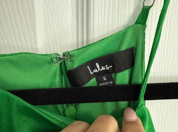Lulus Green Mini Dress - Image 3