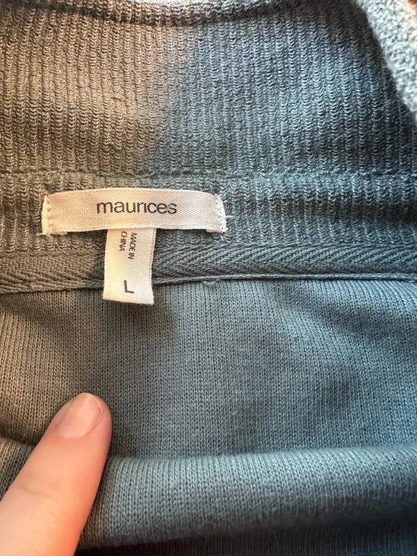Maurice’s Jacket Western Blue Button Up  - Image 2