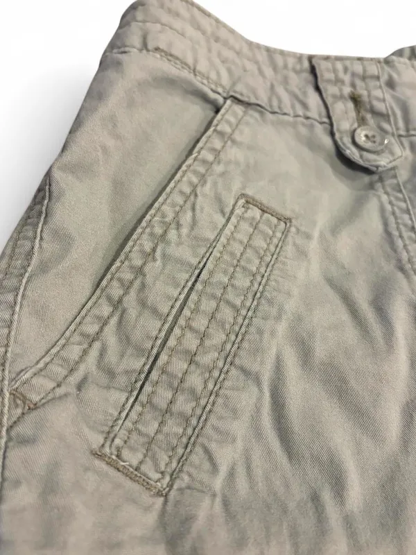 Women’s Tan Cargo Shorts - Image 3