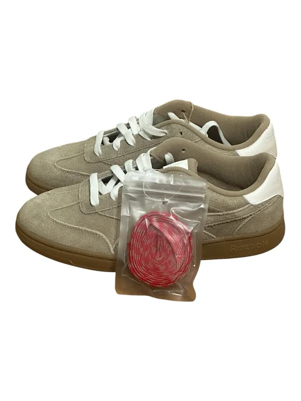 Reebok Womens Tan/White Suede Forte Lounger Sneakers Shoes NWT - Image 4