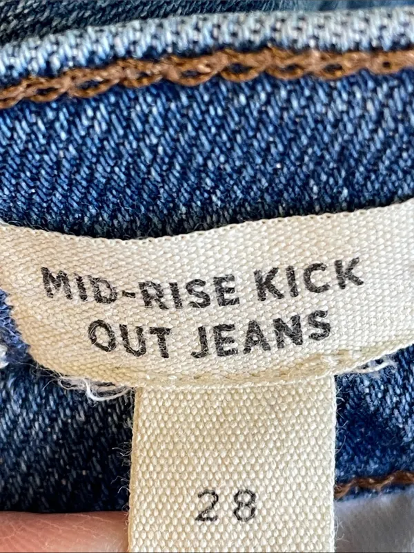 Madewell Mid Rise Kick Out Jeans - Image 7