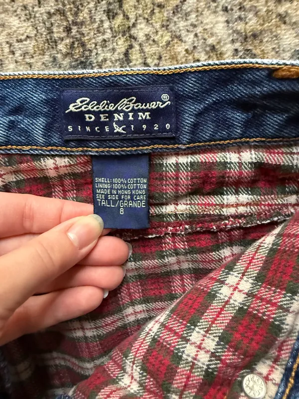 Jeans Eddie Bauer Women’s 8 Vintage Denim - Image 3