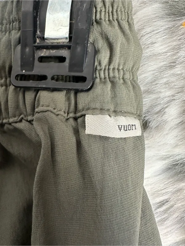 273. Vuori Birch Joggers Army Green sz xs nwot - Image 3