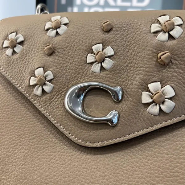 coach Tammie Shoulder Bag With Floral Whipstitch ca146 - Image 5