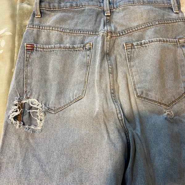 Urban Outfitters Light BDG Wash Jeans Mom High-Rise 28 - Image 5