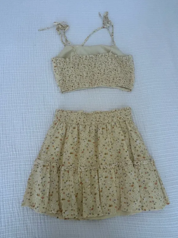Forever 21 Floral Set Skirt & Top - Image 2