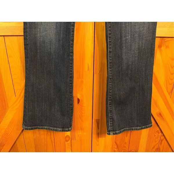 Lucky Brand Jeans Sz 10/30 Sweet Boot Cut Denim Blue Jeans Stretch Dark Wash (19 - Image 2