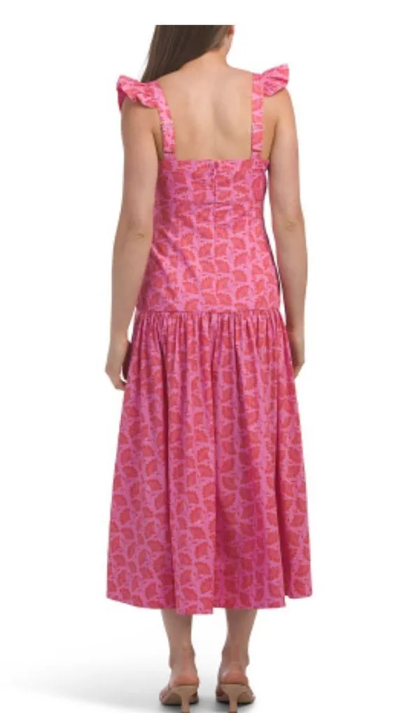 Floral maxi dress Pink Size 0 - Image 6