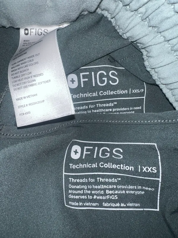 Women’s Bonsai Scrub Set Size XXS/P Zamora Joggers Tatu And Catarina Top - Image 5