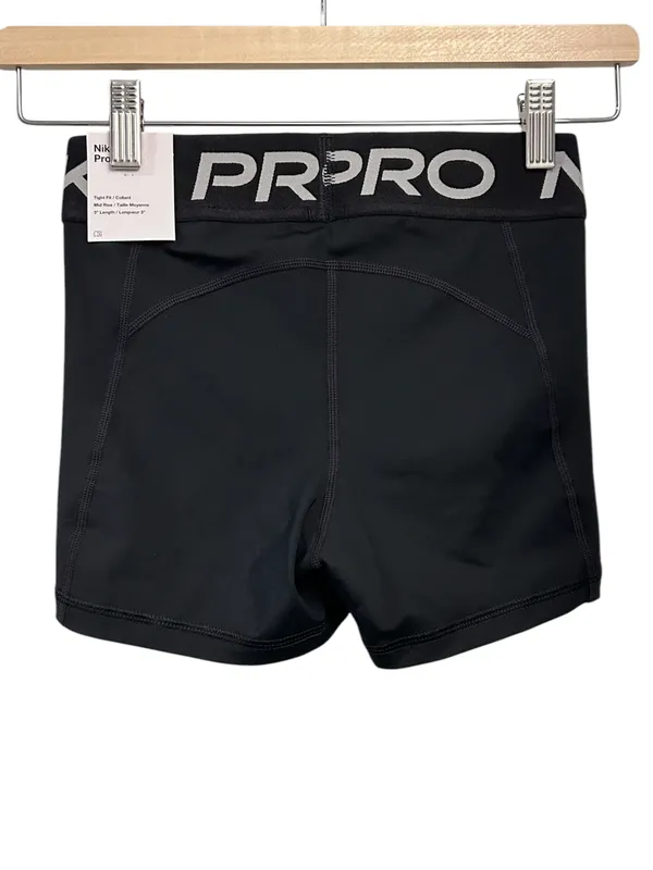 Nike Pro 365 3" Short Black Womens Size XS NWT - Image 6