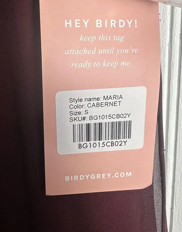 Birdy Grey Maria Cabernet Dress NEW - Image 5