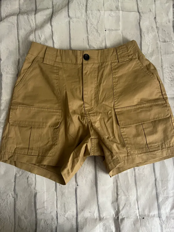 High Waist Cargo Shorts Size XS - Image 4