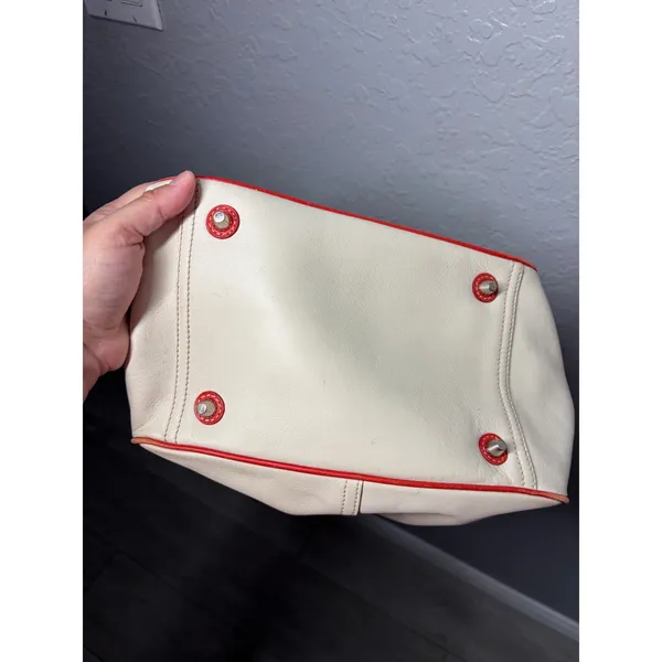 VTG Coach Hampton Belted North South Duo Tote Y2K - Image 7