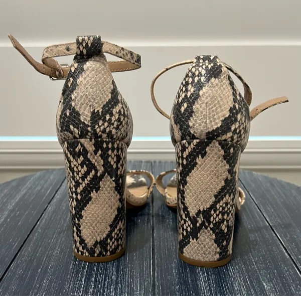 Steve Madden Snake Print Heels - Image 6