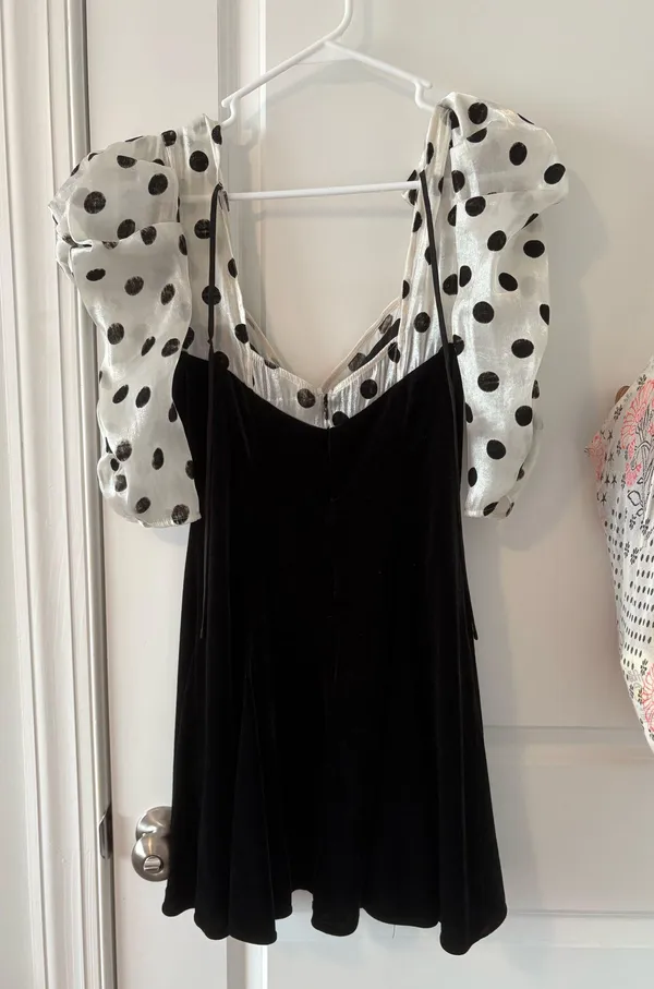 For Love & Lemons Polka dot dress - Image 3
