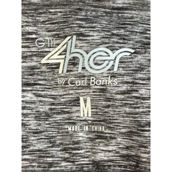 G-III 4Her Boston Red Sox Hoodie Women M Gray Red Raglan B Logo Pullover - Image 5