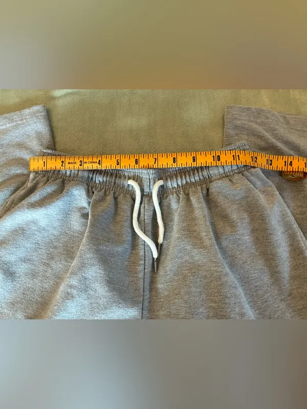 Women’s Cozy Wide-Leg Lounge Pants - Gray Size XS (0-2) - Image 3