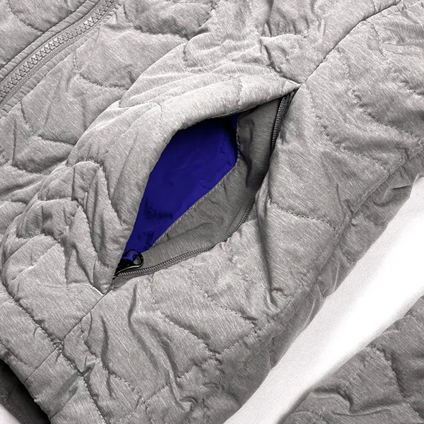 The North Face Thermoball Jacket Womens Large Gray Quilted Puffer Gorpcore‎ - Image 10